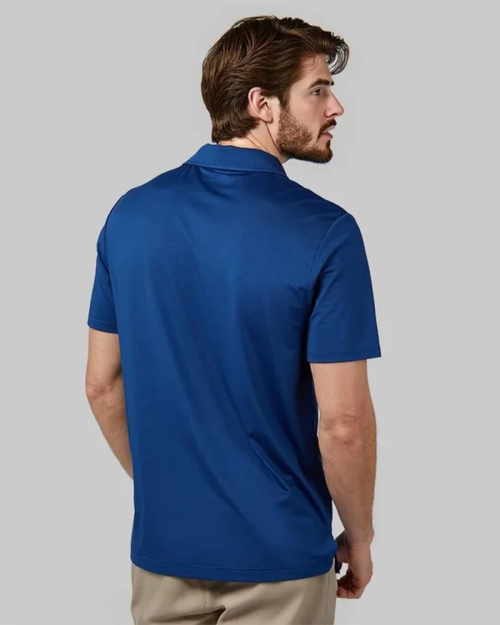 Mens Classic Casual Polo Blueberry 3