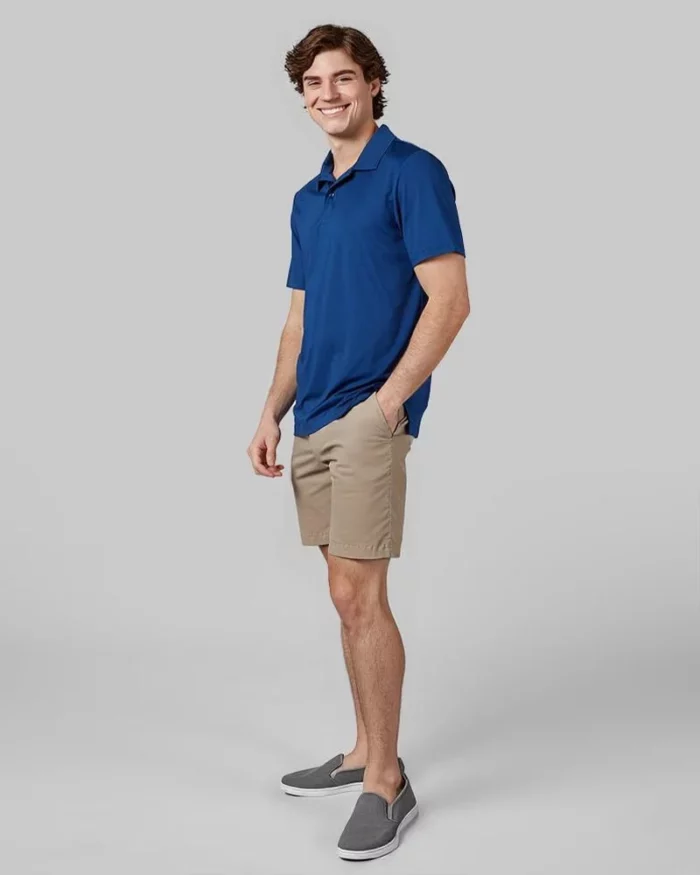 Mens Classic Casual Polo Blueberry 4