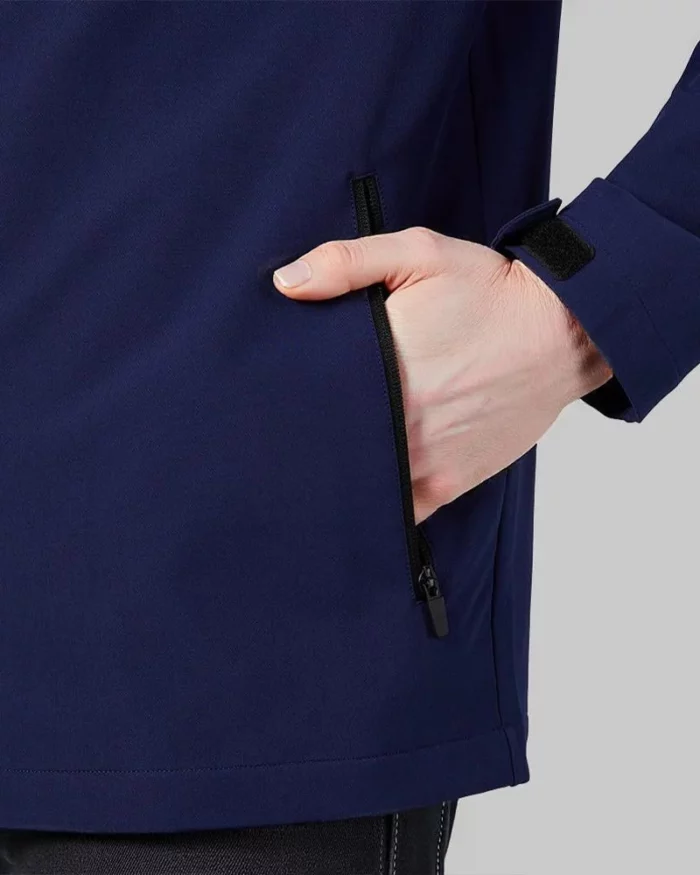 Mens Lightweight Hooded Jacket Night Blue 2